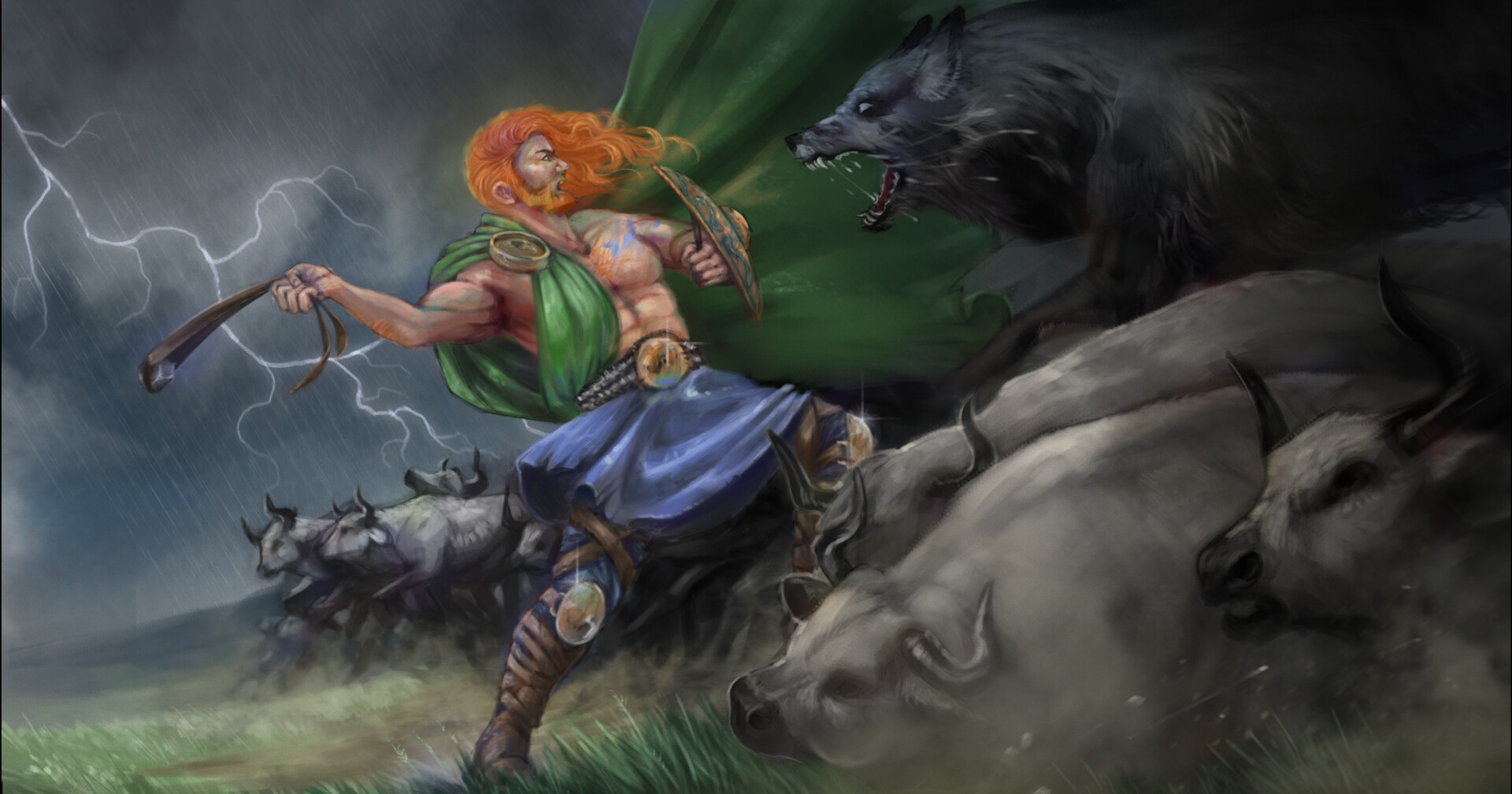 ArtStation Cú Chulainn