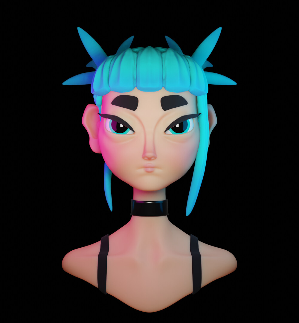 Casey Cooper - Stylised Female Bust