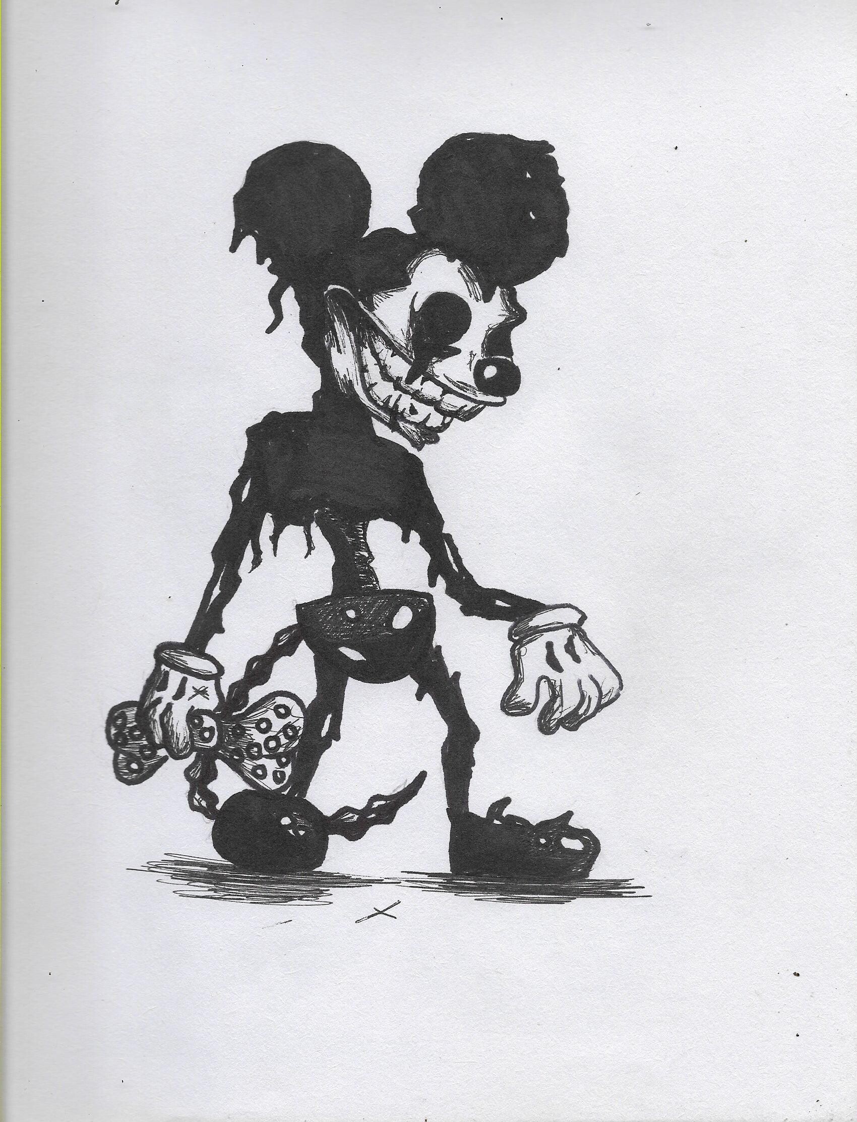 ArtStation - Undead Mickey