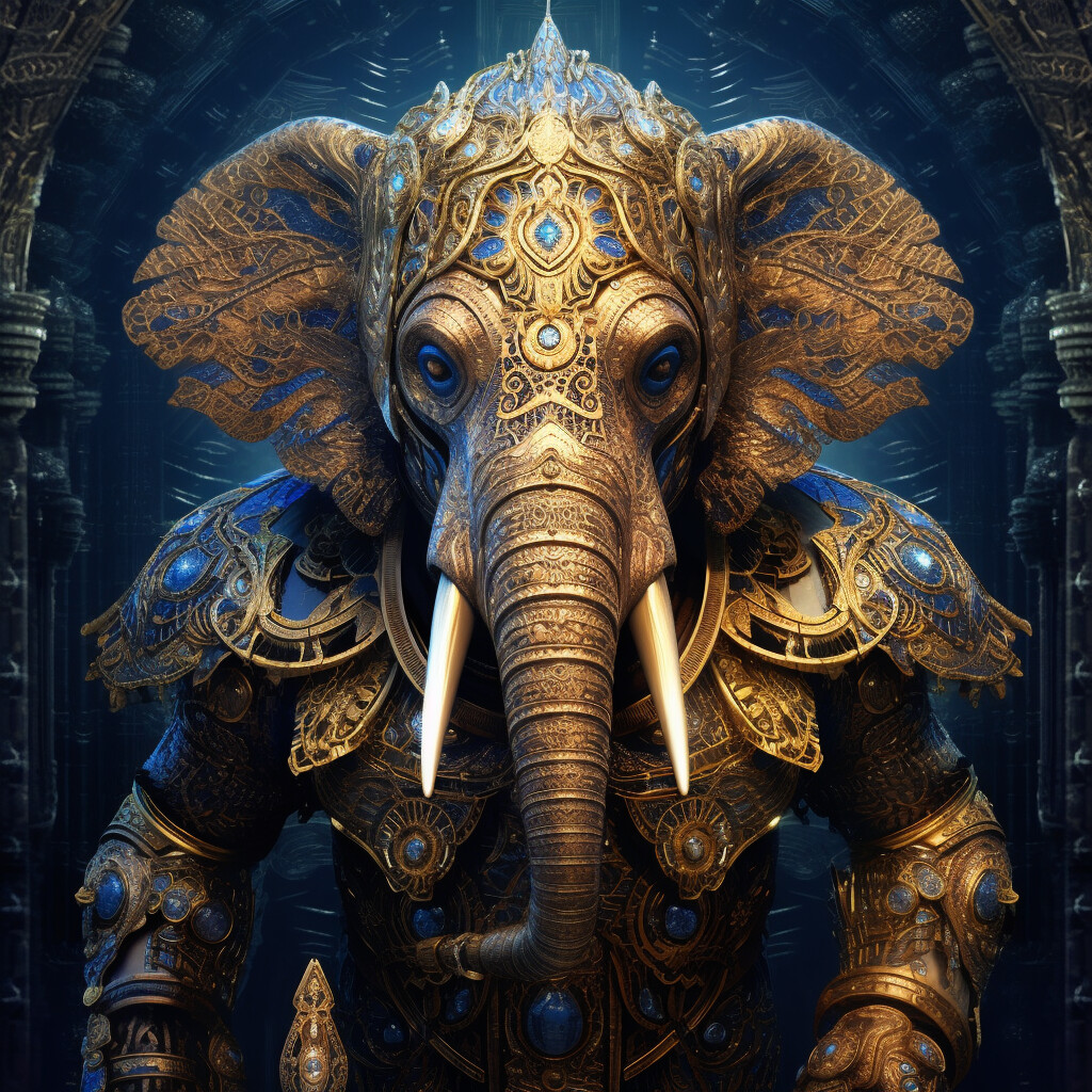 ArtStation - Mehraga Elephant (Fantasy)