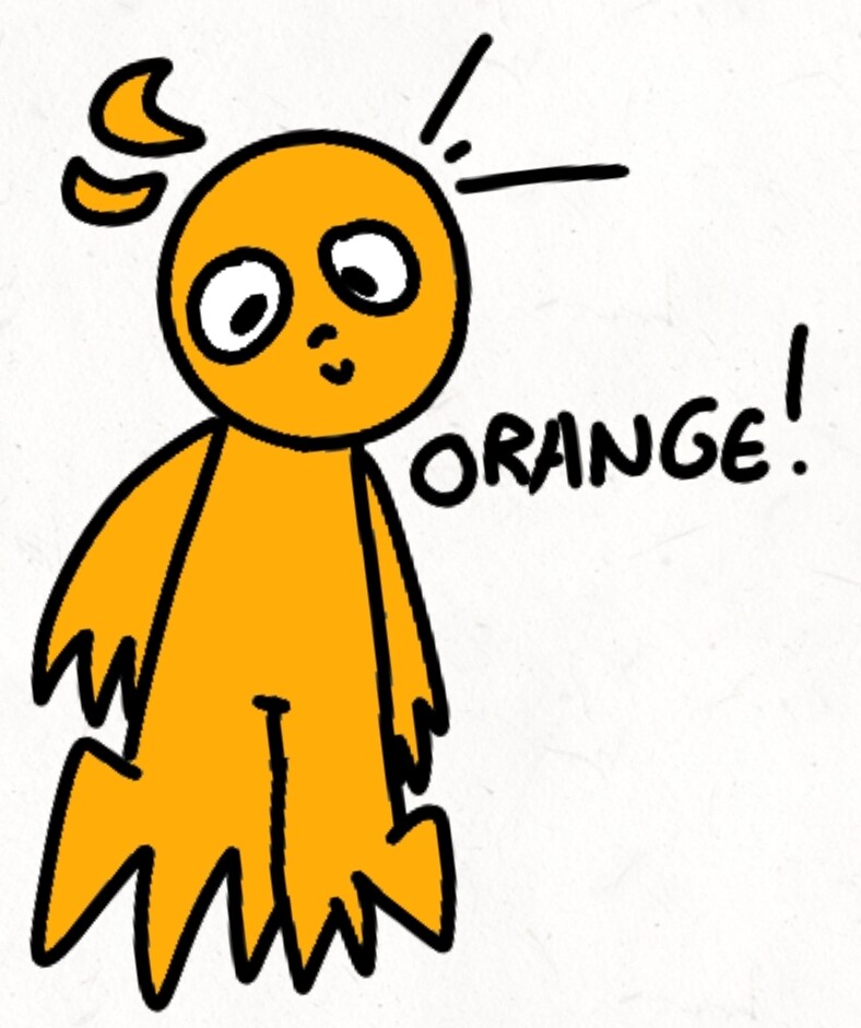 Rainbow friends analog horror suggest designs for orange if you