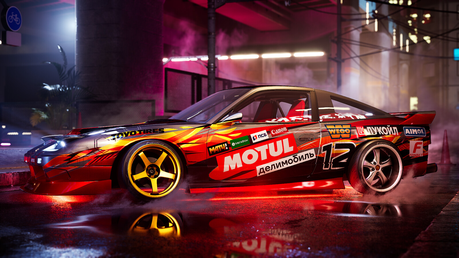 Ниссан 180sx дрифт корч