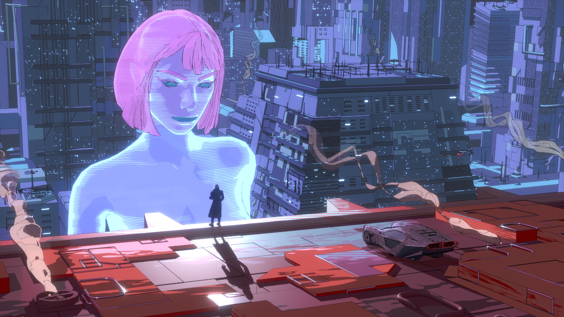 Cyberpunk. space, Landscape background, Cyberpunk anime, Blade Runner HD  phone wallpaper | Pxfuel