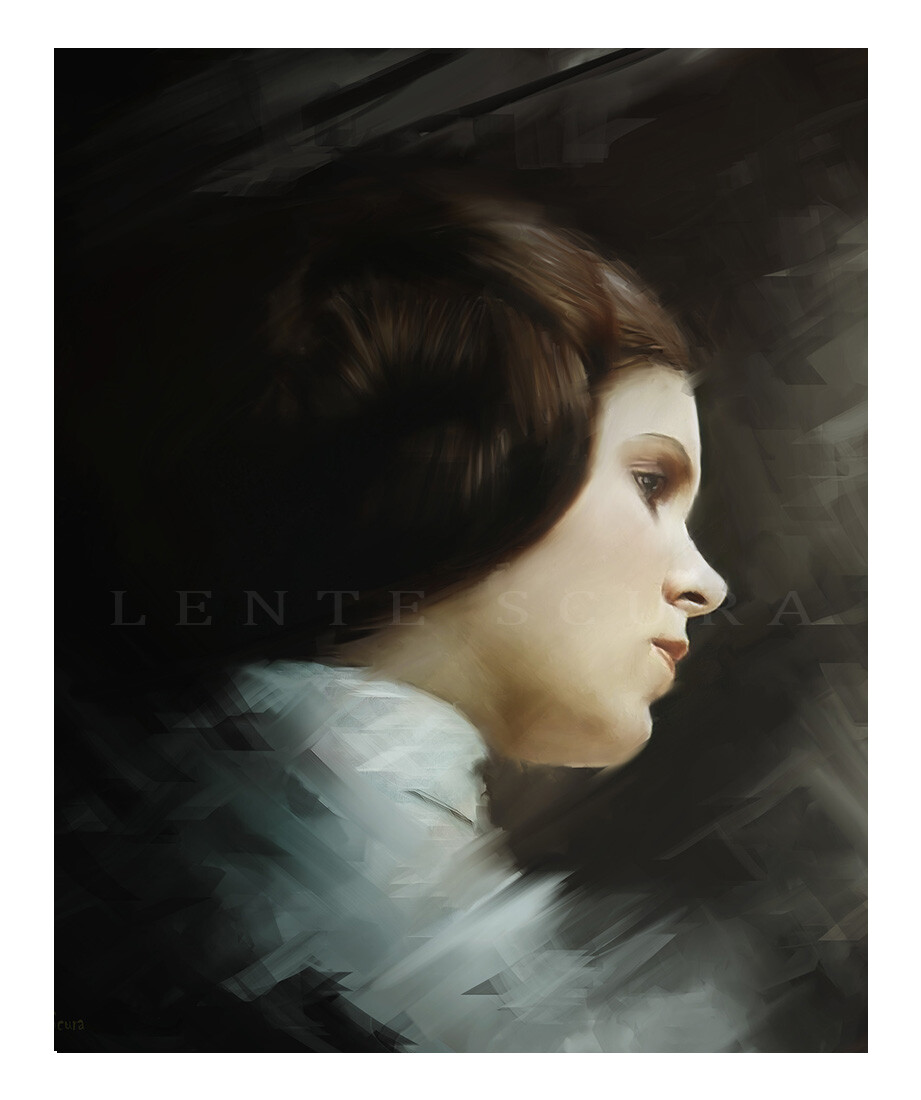 Principessa Leia Organa di Alderaan
di Lente Scura
Diritto d'autore (copyright)
Fan Art (NFS)