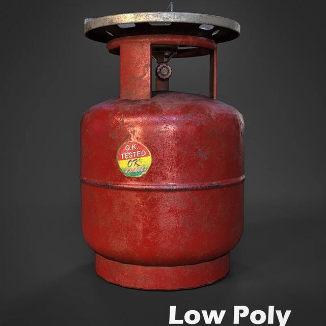 Portable Gas Stove 3D Models for Download