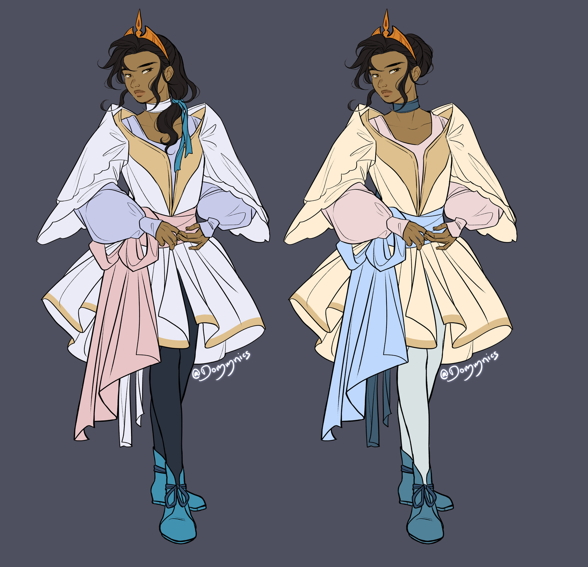 ArtStation Swan Lake Graphic Novel Princess Odette Design