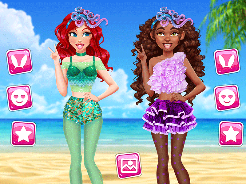 Barbie mermaid dress up games cheap