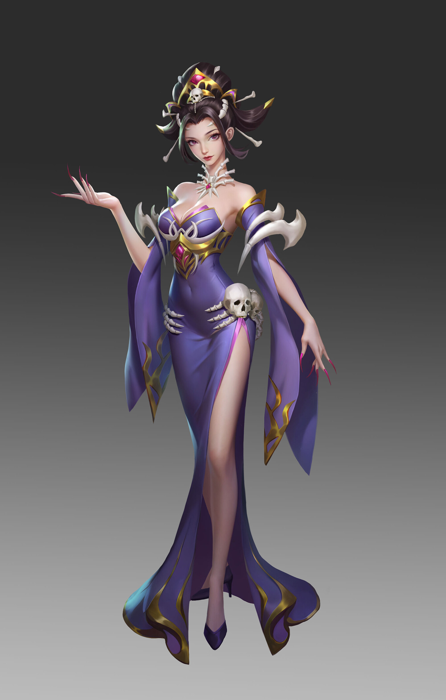 ArtStation 白骨夫人