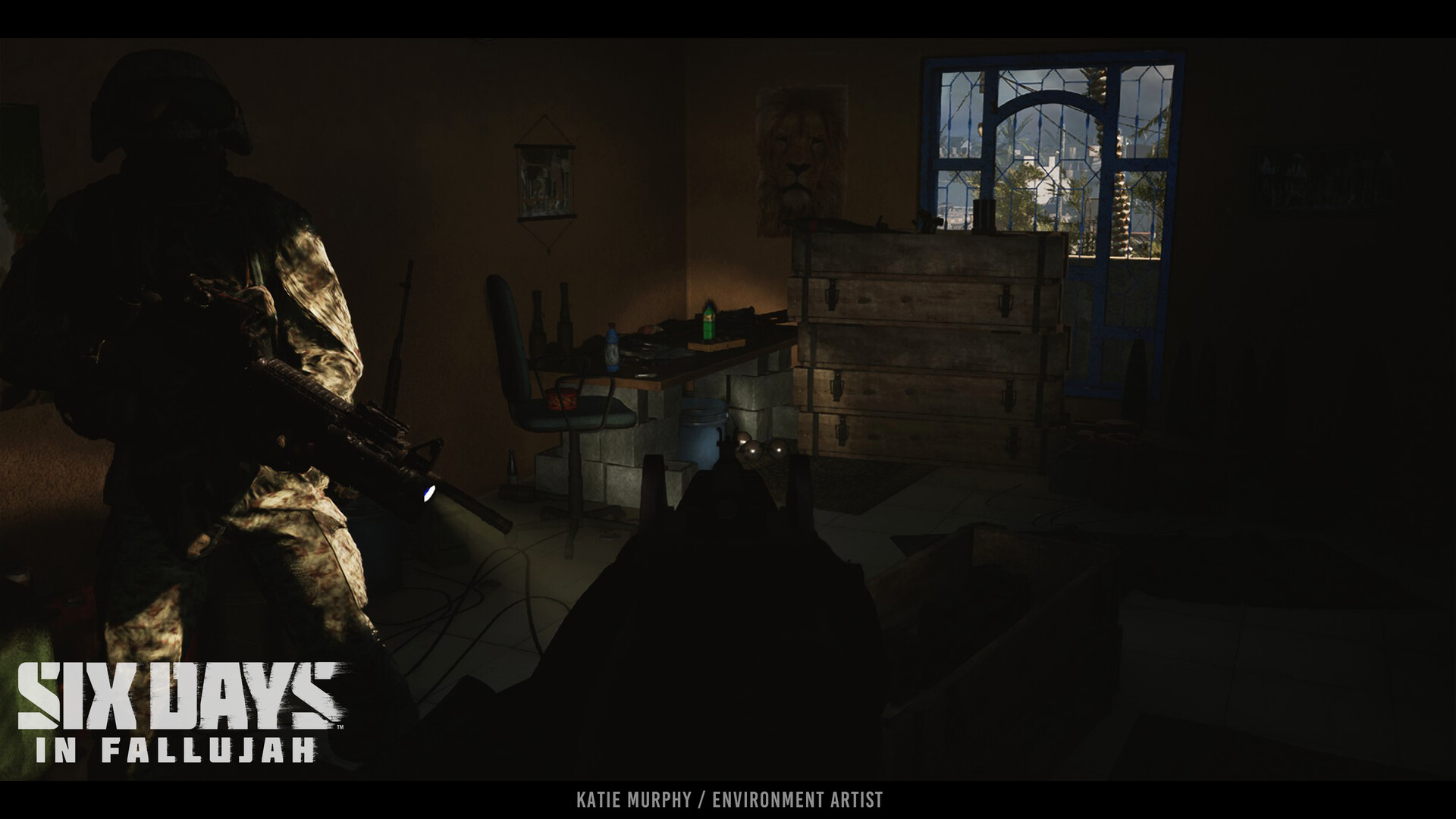 Katie Murphy - Six Days in Fallujah - IED Layout