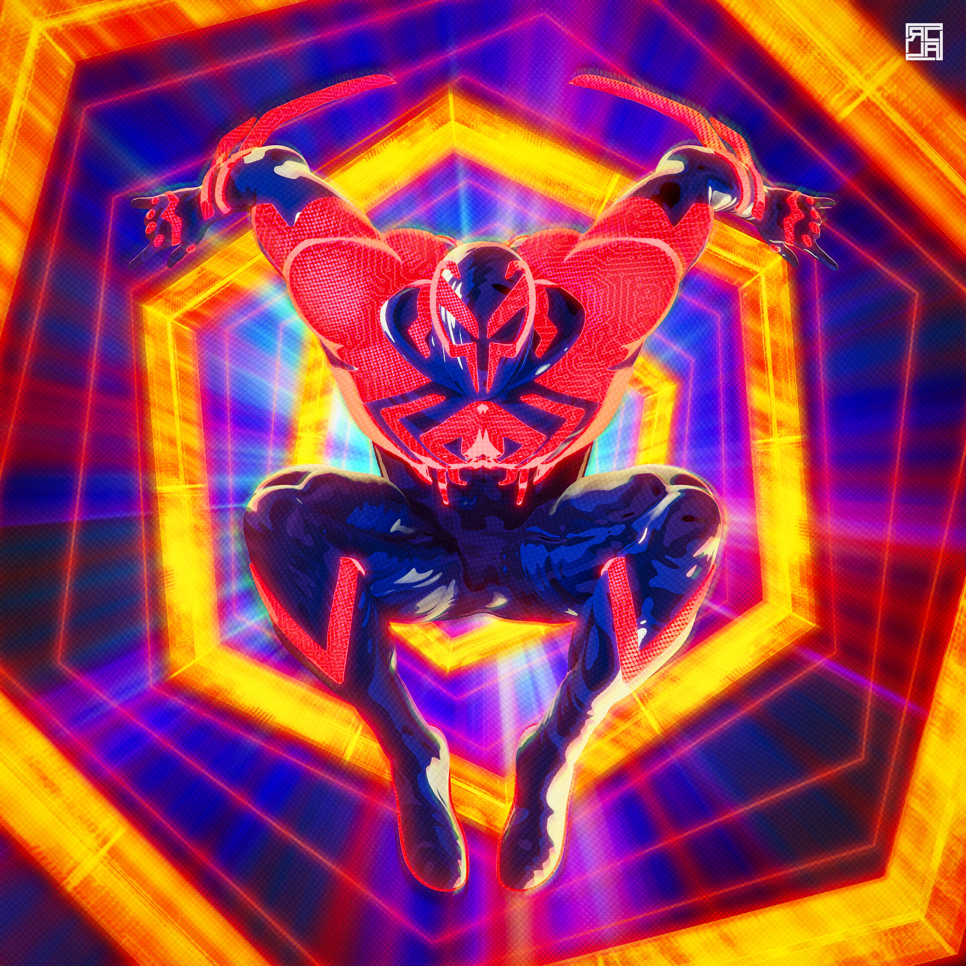 ArtStation - Spiderman 2099 - 3D Character