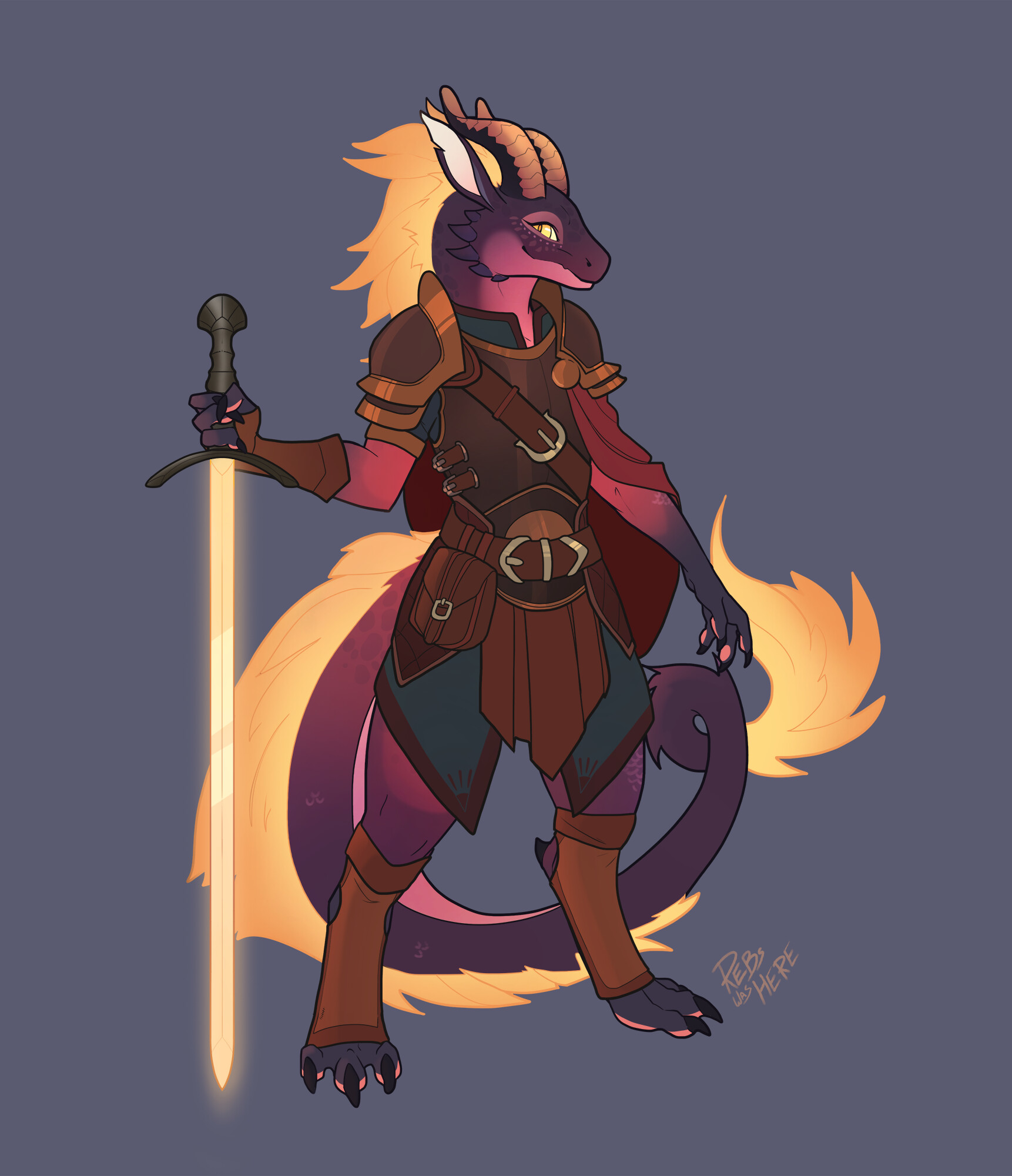 ArtStation - Taifuli, Kobold Paladin