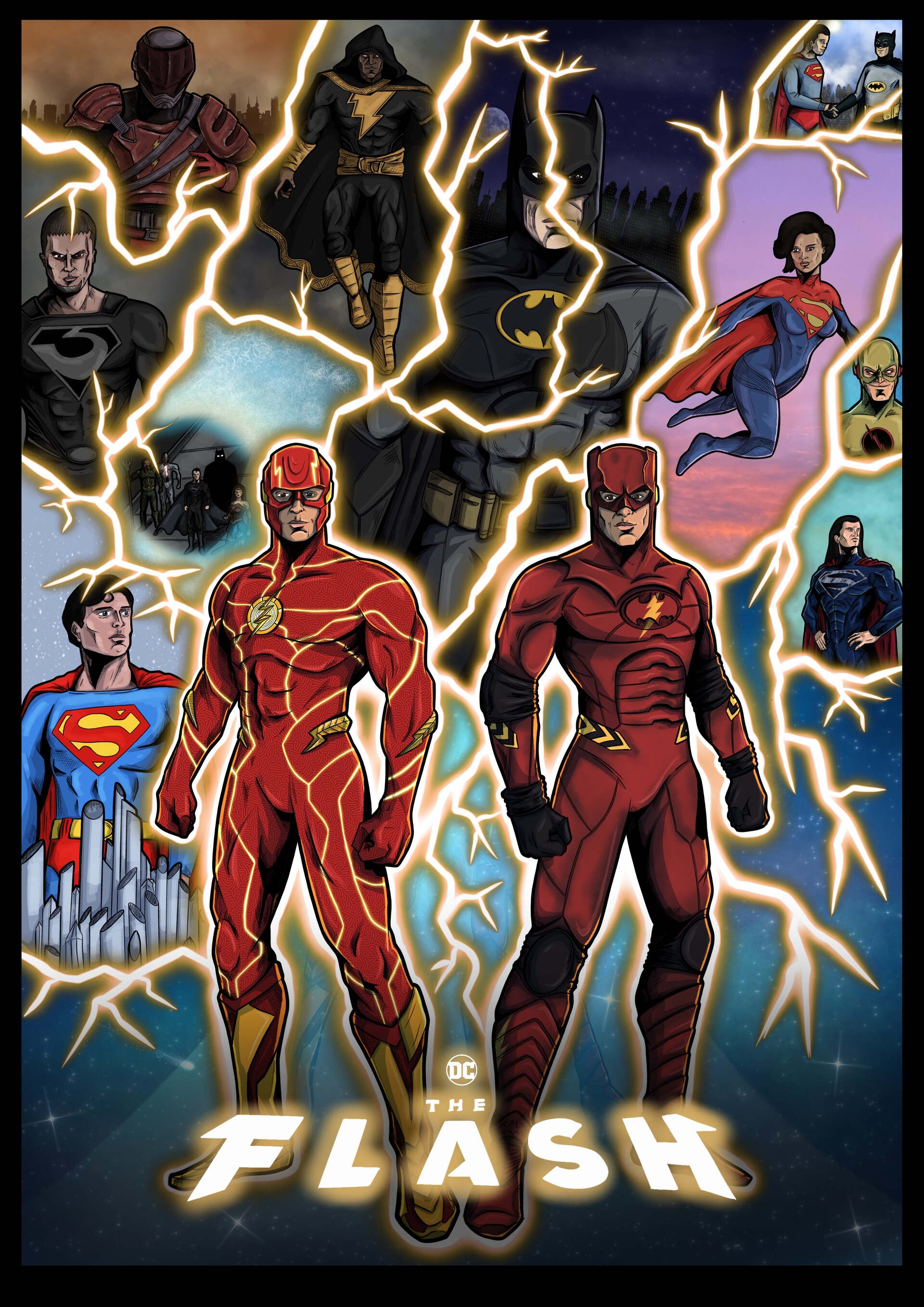 ArtStation The Flash Movie Poster