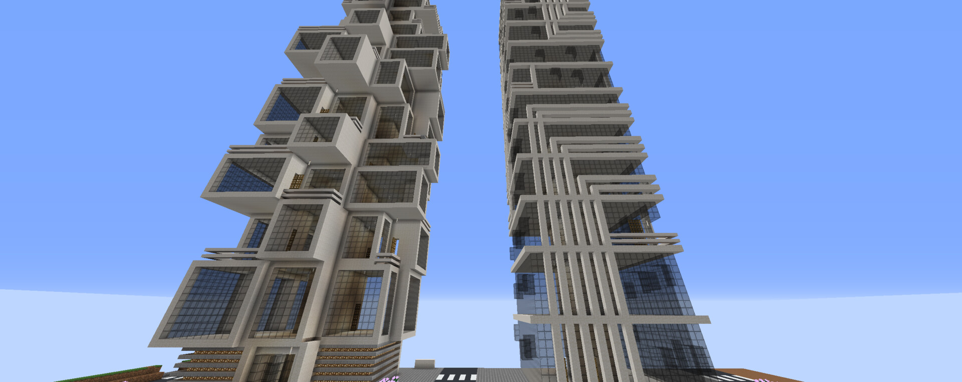 minecraft modern skyscraper