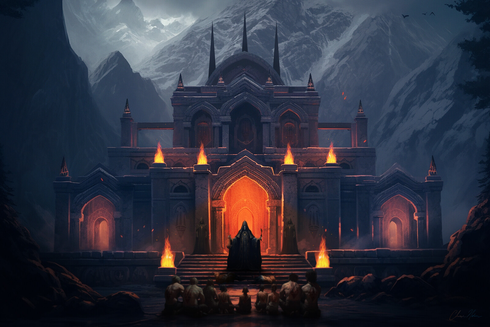 ArtStation - Minas Tirith of Beleriand