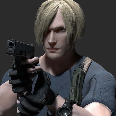 ArtStation - Leon and Ashley - Resident Evil 4