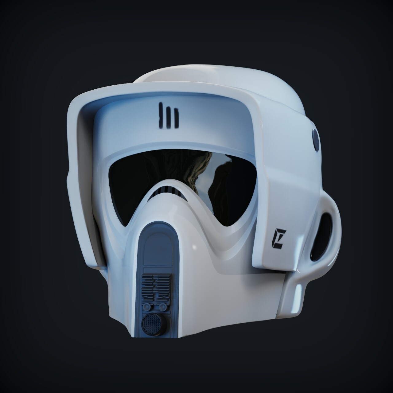 Scout trooper helmet online