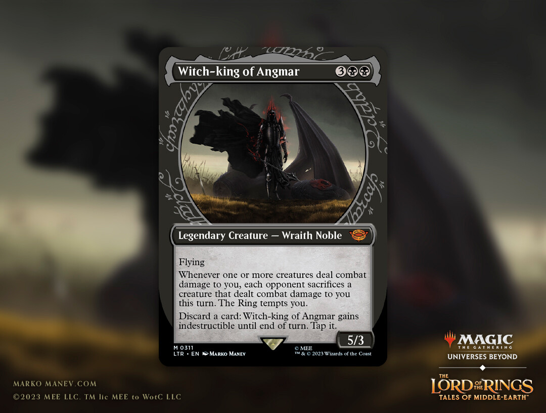 Witch-king of Angmar-showcase, The Lord of the Rings Tales of Middle