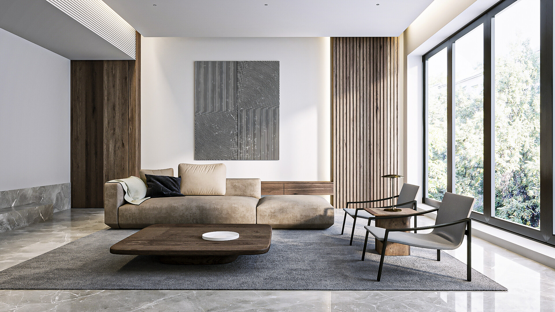 Simple Living Room 