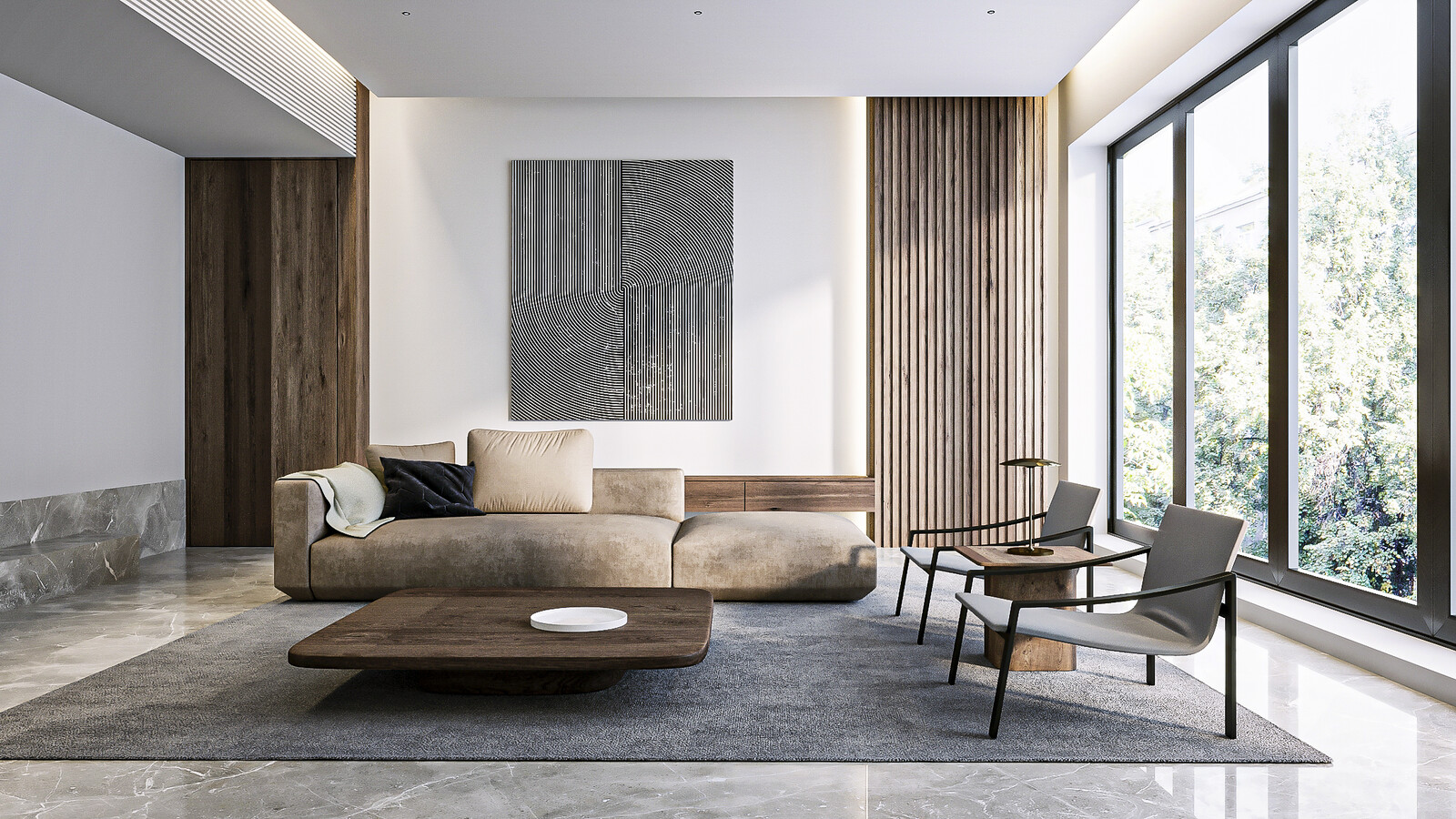 Simple Living Room 