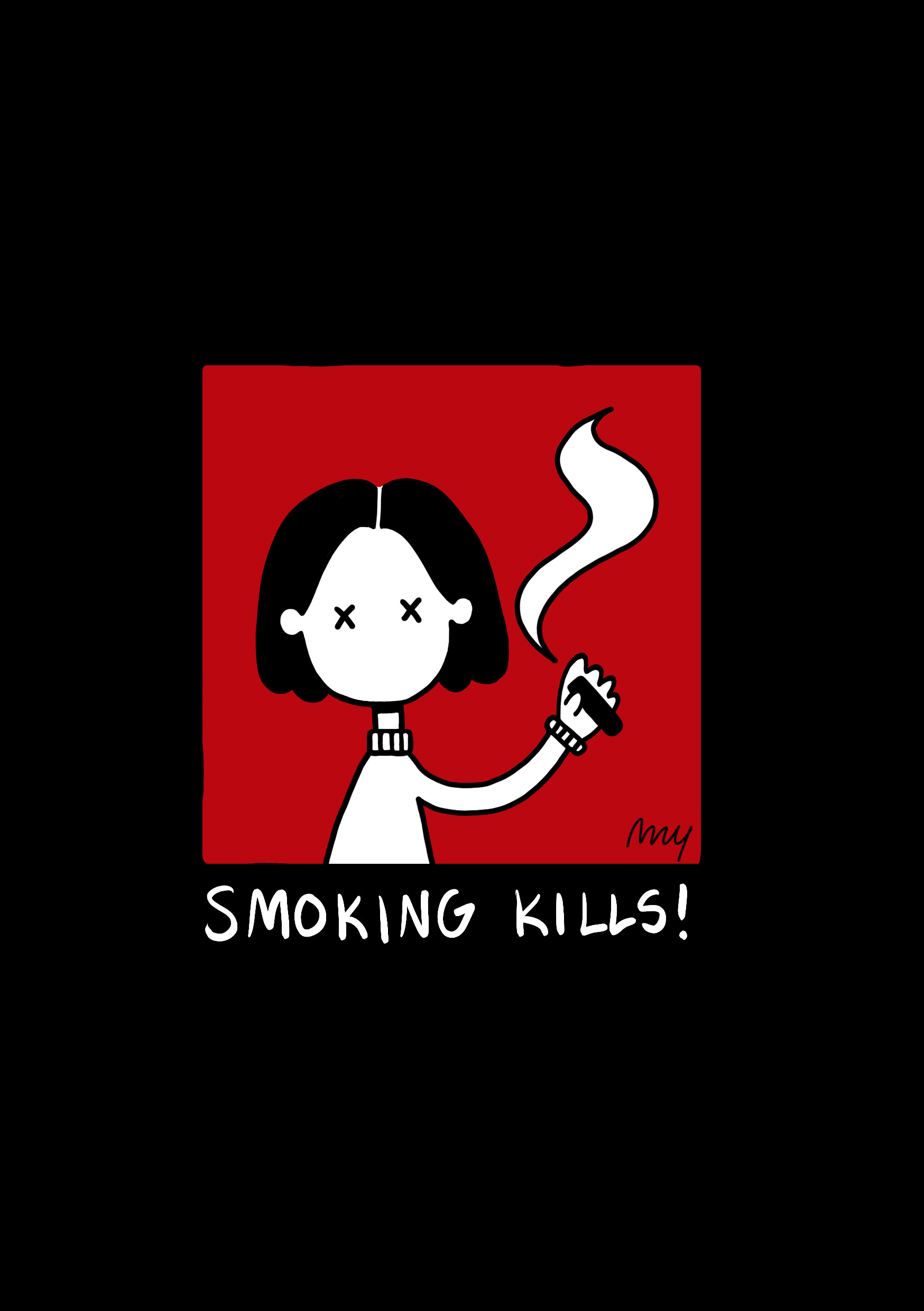 smoking kills cartoons