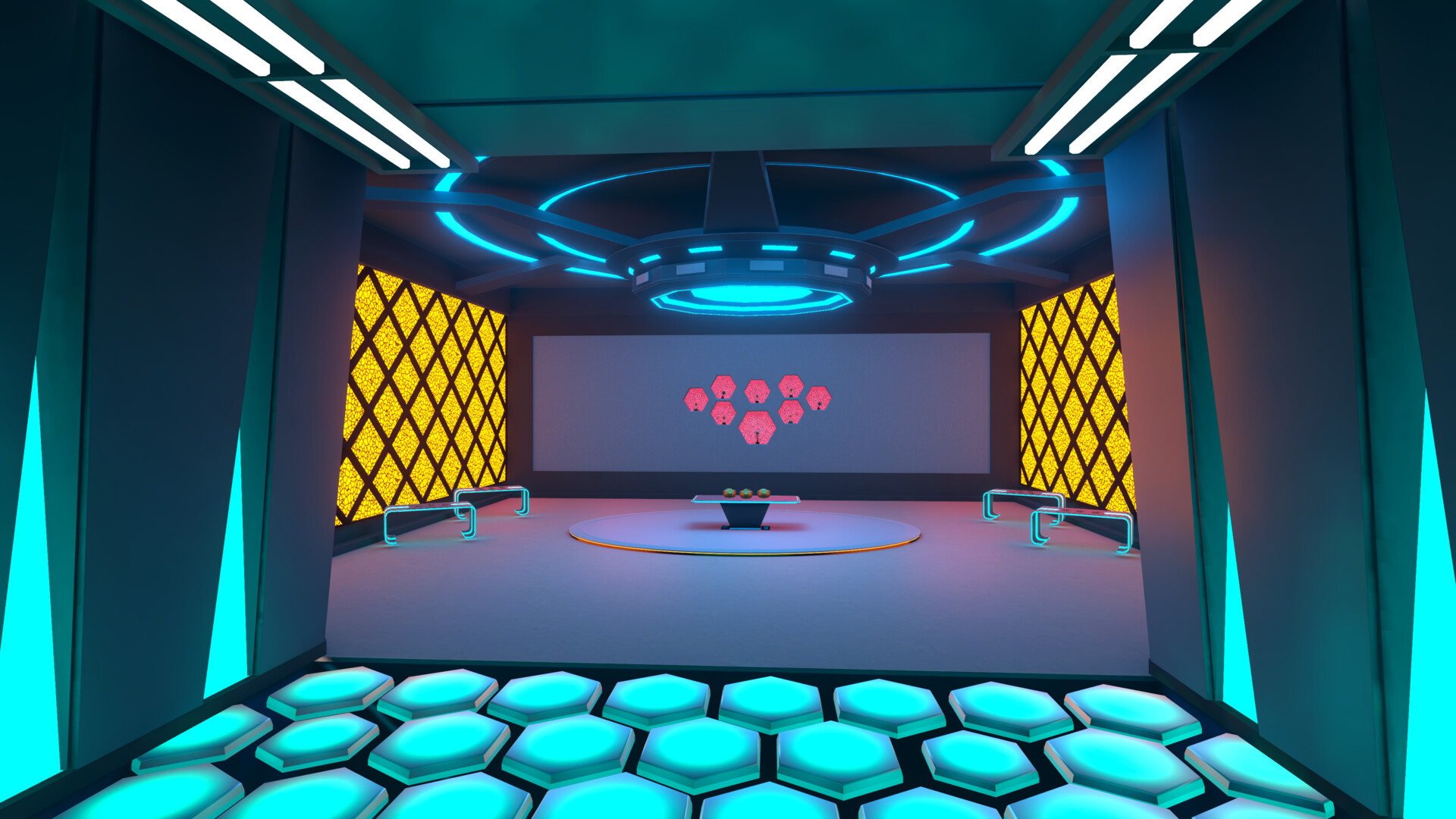ArtStation - Meta Space Game Vault Room