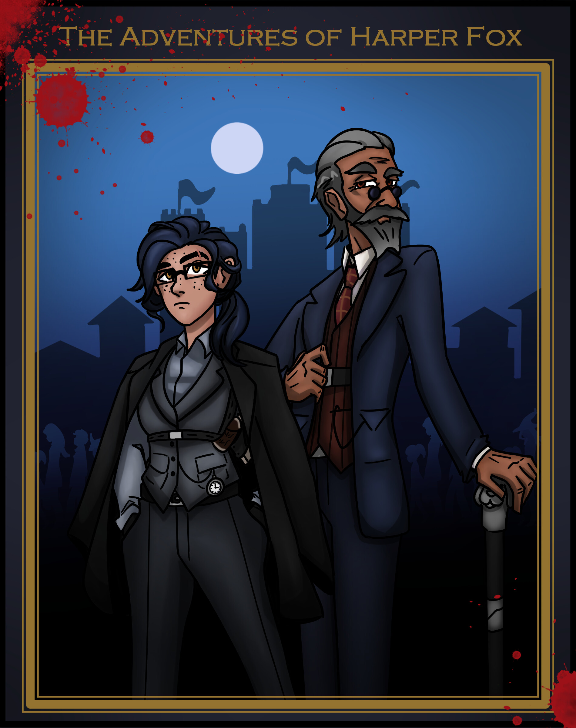 ArtStation - Poster for Harper Fox
