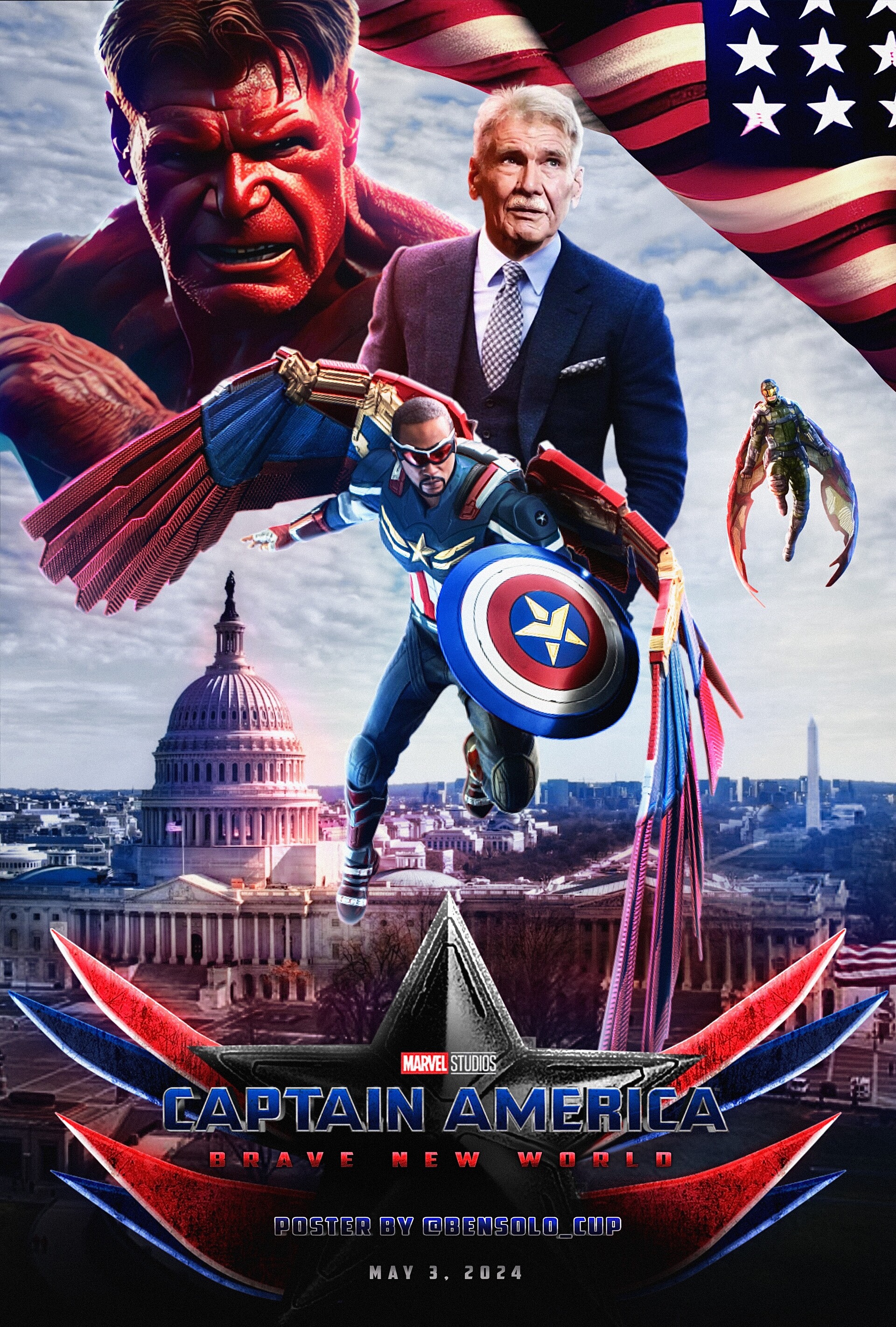 ArtStation - Captain America: Brave New World - Ben Solo Cup