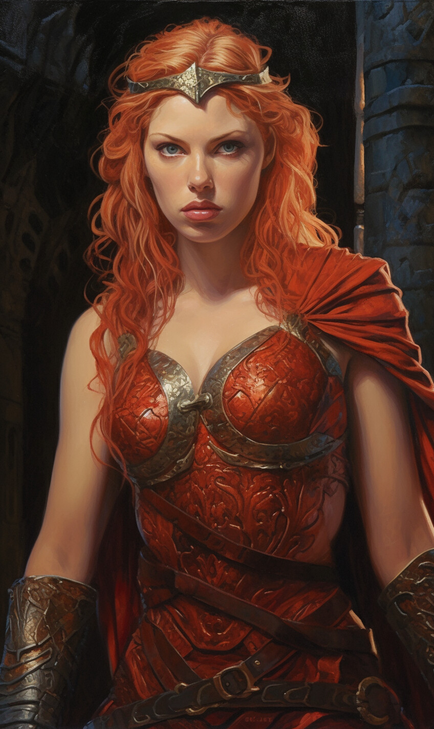 Midjourney Rando - dnd harlot scarlett johansson