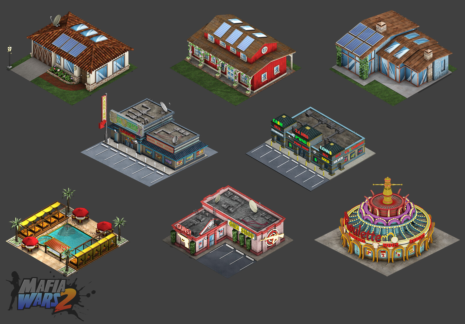 Mafia Wars 2 3D model work