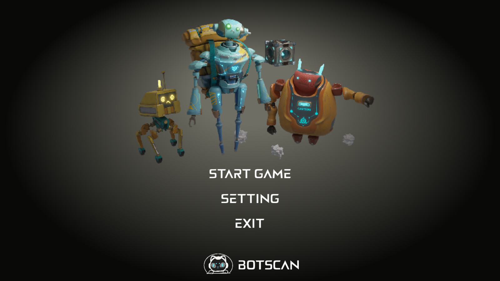 Special Project-BotScan-3D game characters and assets building