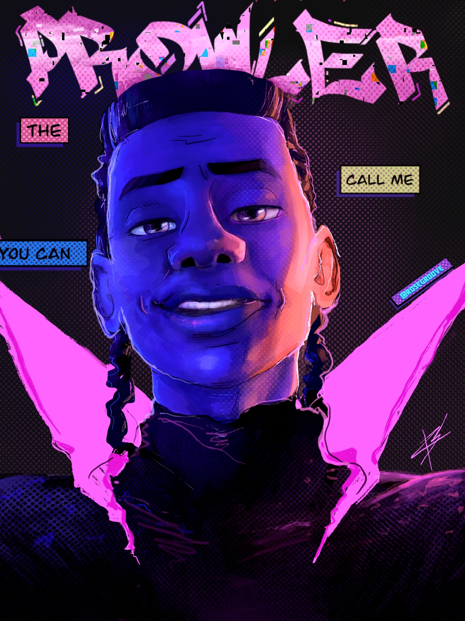 ArtStation Prowler Miles Morales