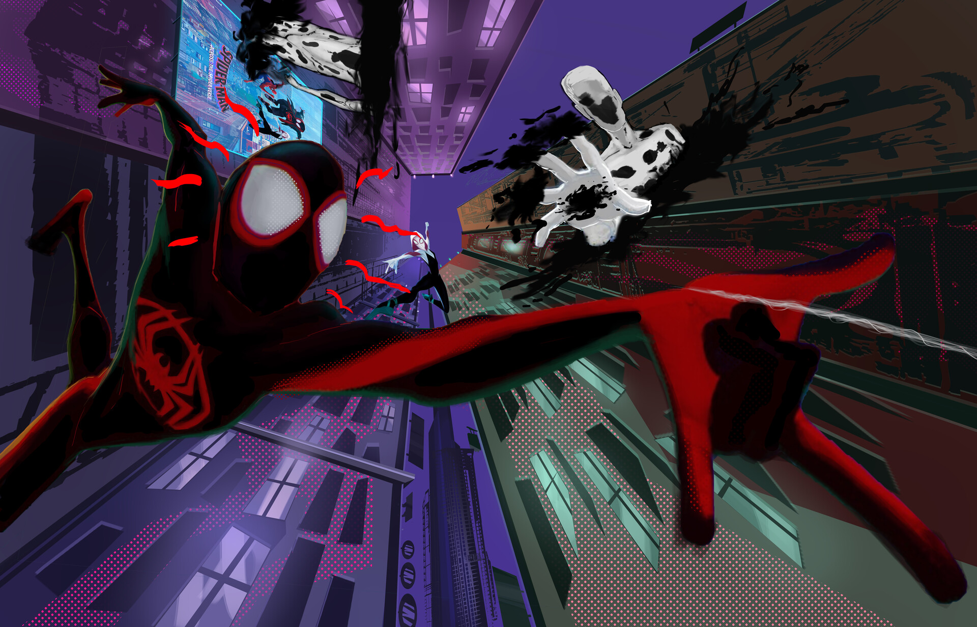 Scarlet spider. тизер человек паук через вселенные 2. Annihilate spider man across the spider verse. майлз моралес человек паук мультик. человек паук через вселенные голая пени.