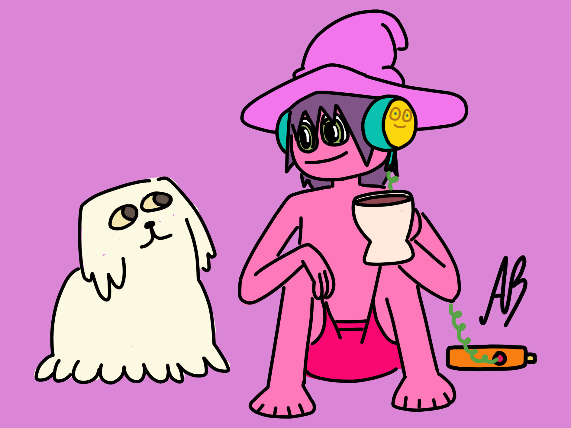 ArtStation Clancy from The Midnight Gospel