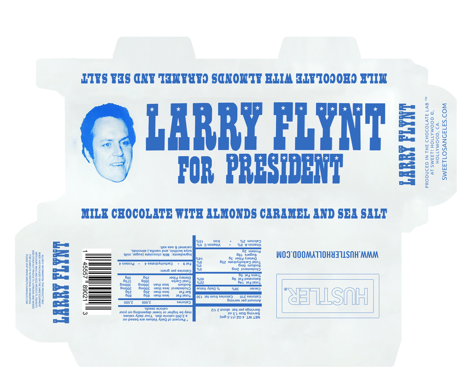 Hustler Larry flint for president