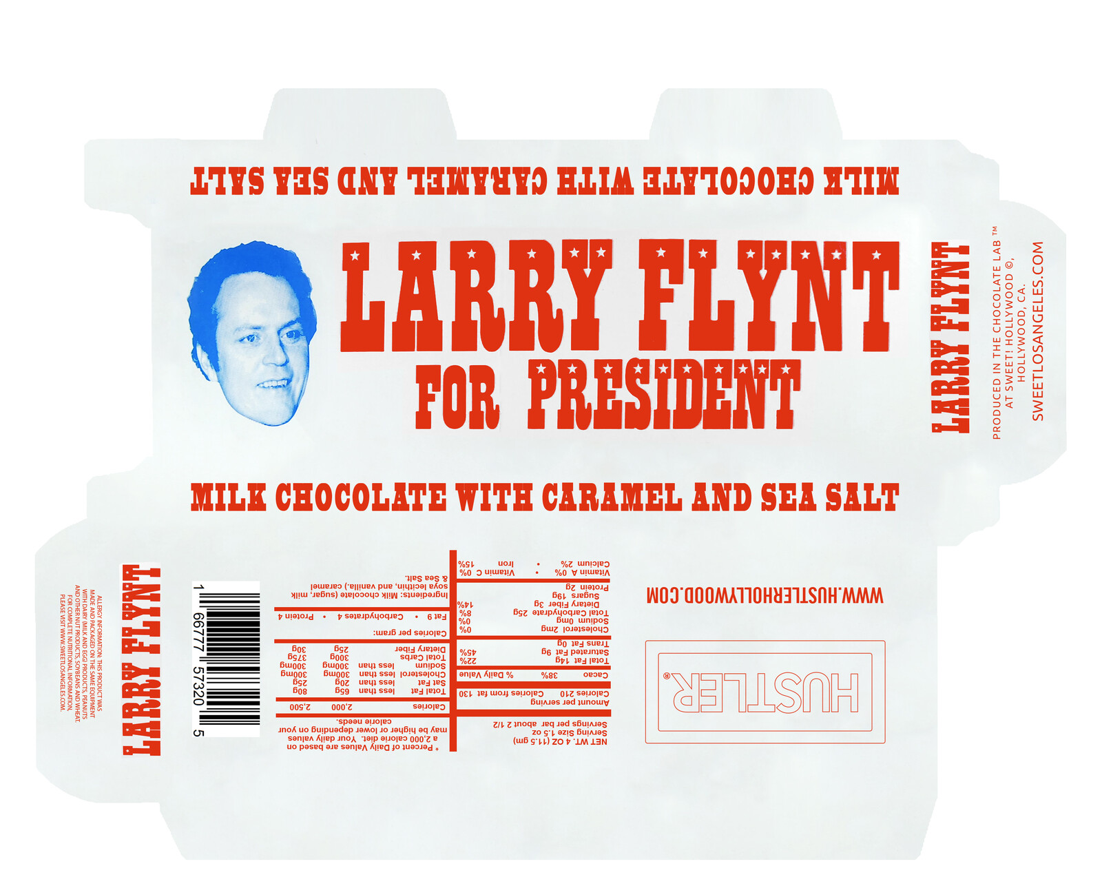 Hustler Larry flint for President