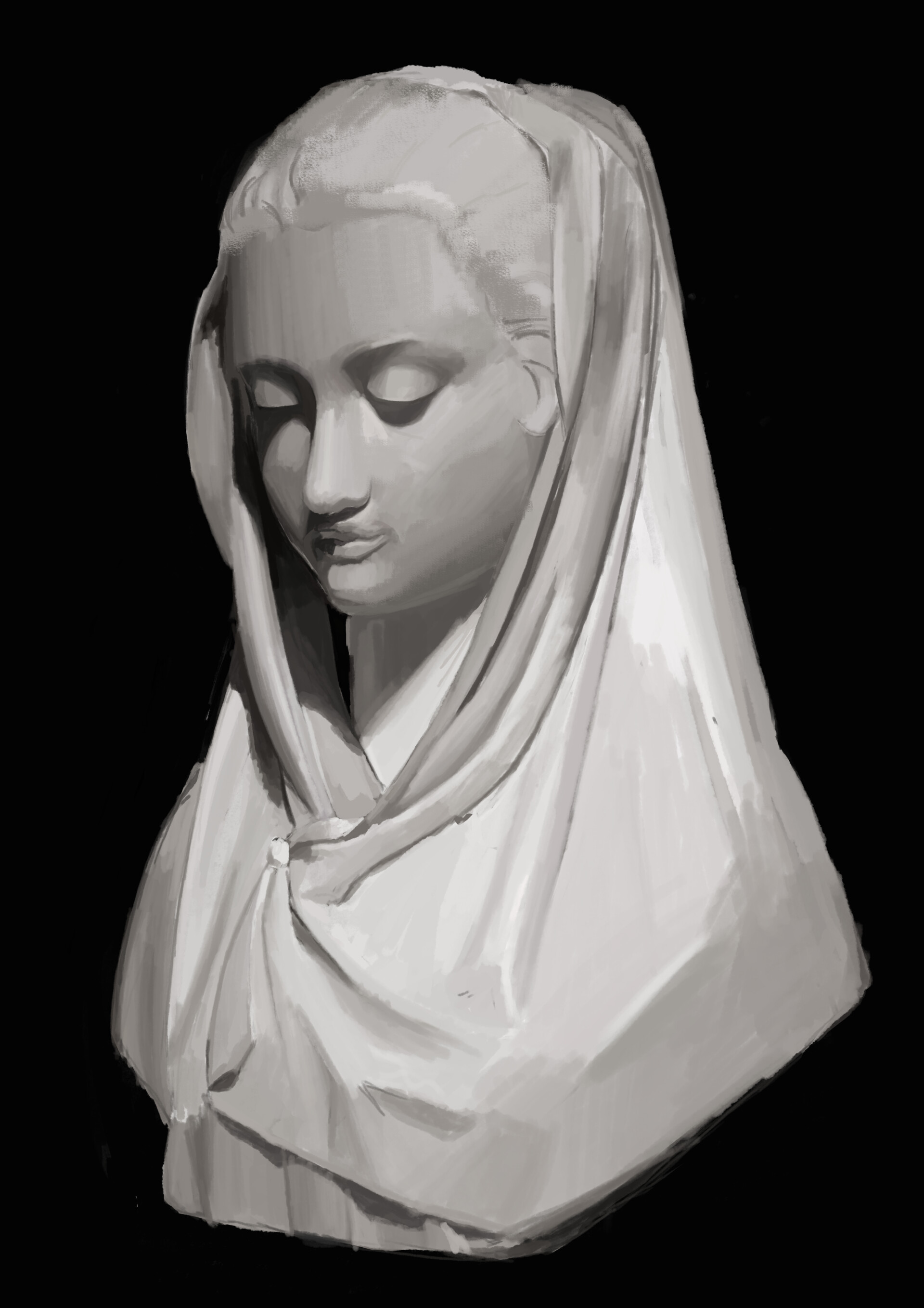 ArtStation Bust Study