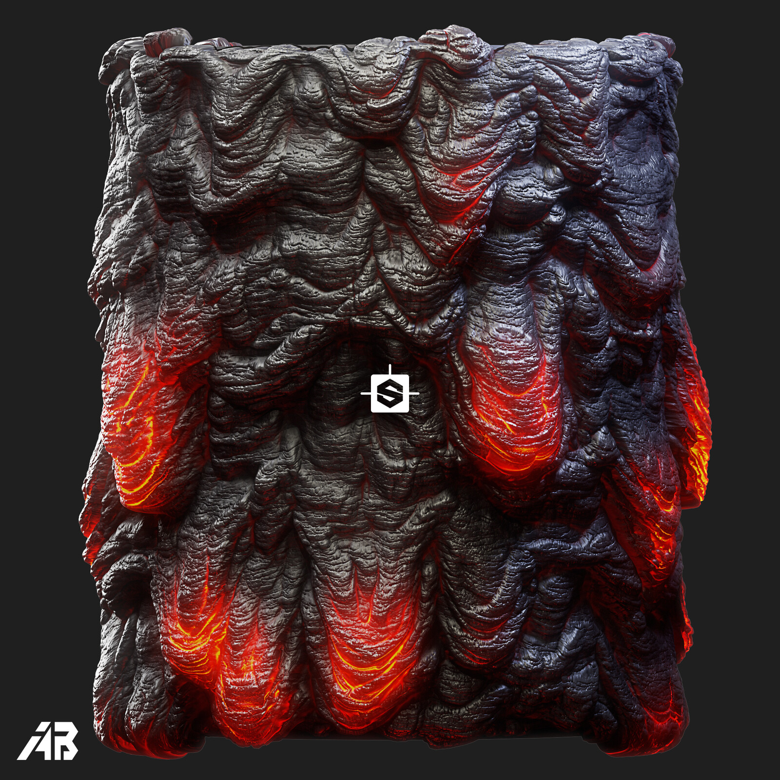 Variation 2 (out of a million) wit more bit smaller noise &amp; less melting/emissive. 