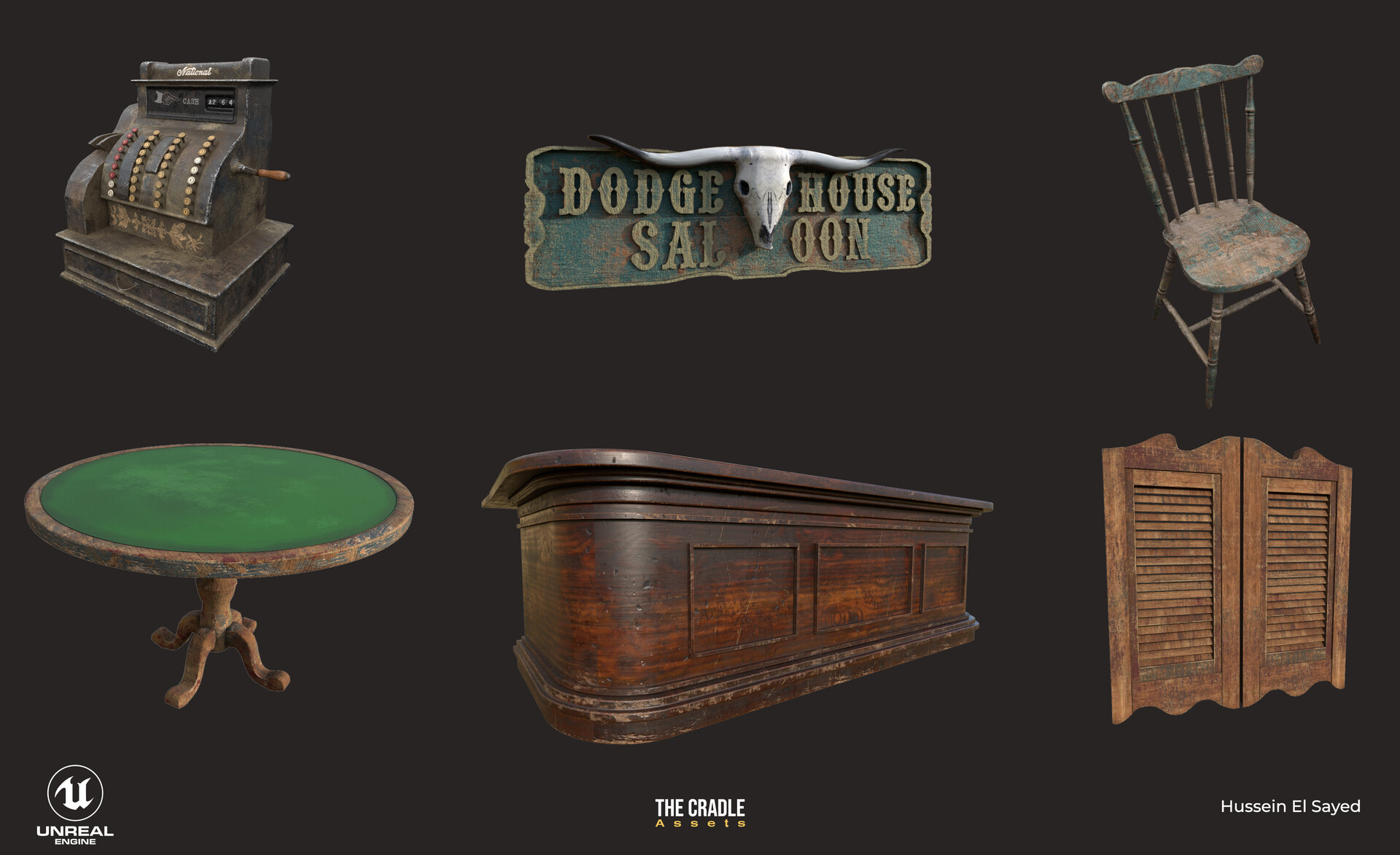 Hussein El Sayed The Cradle Westworld UE5 (Night & Day)