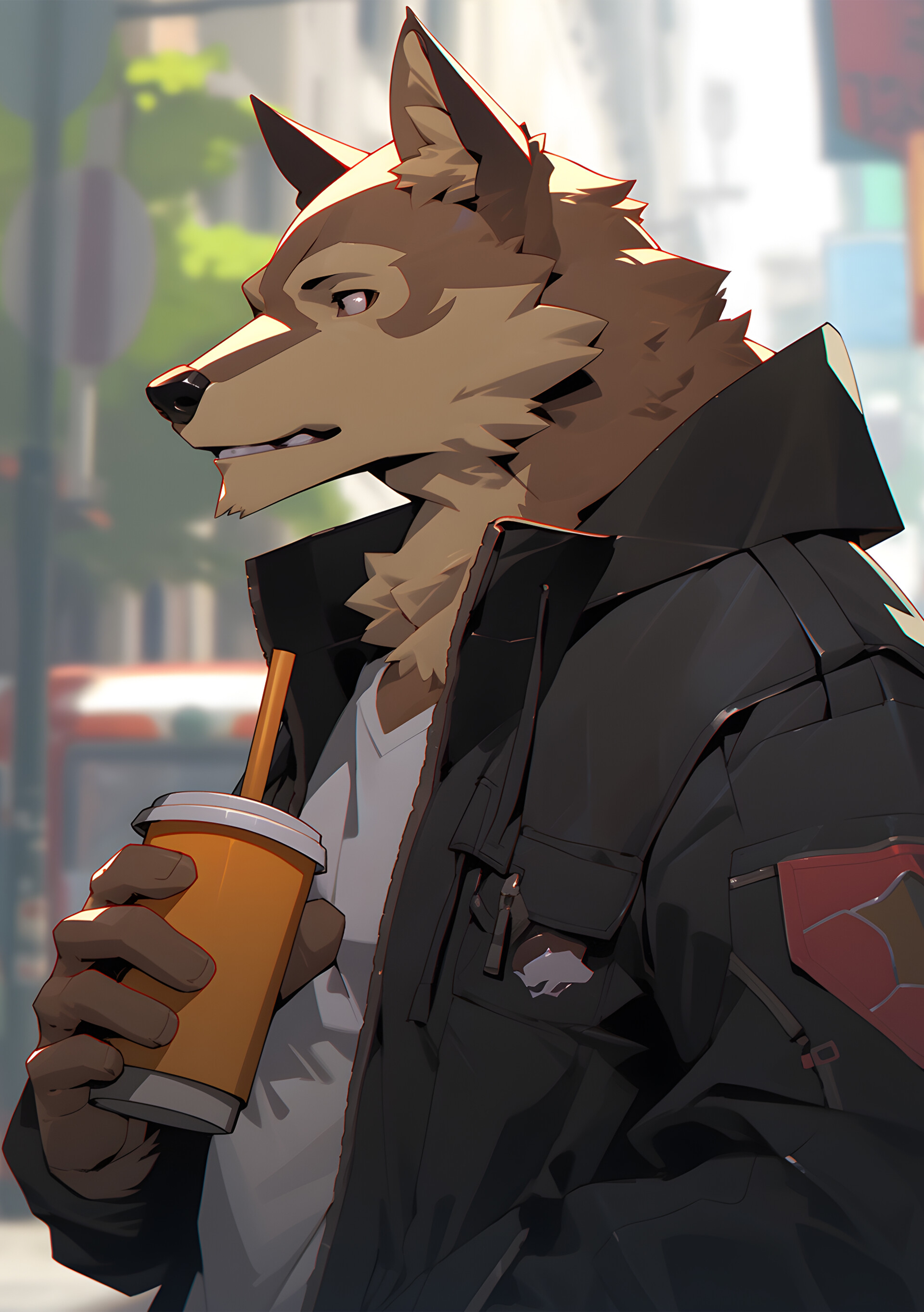 ArtStation - Urban Wolf