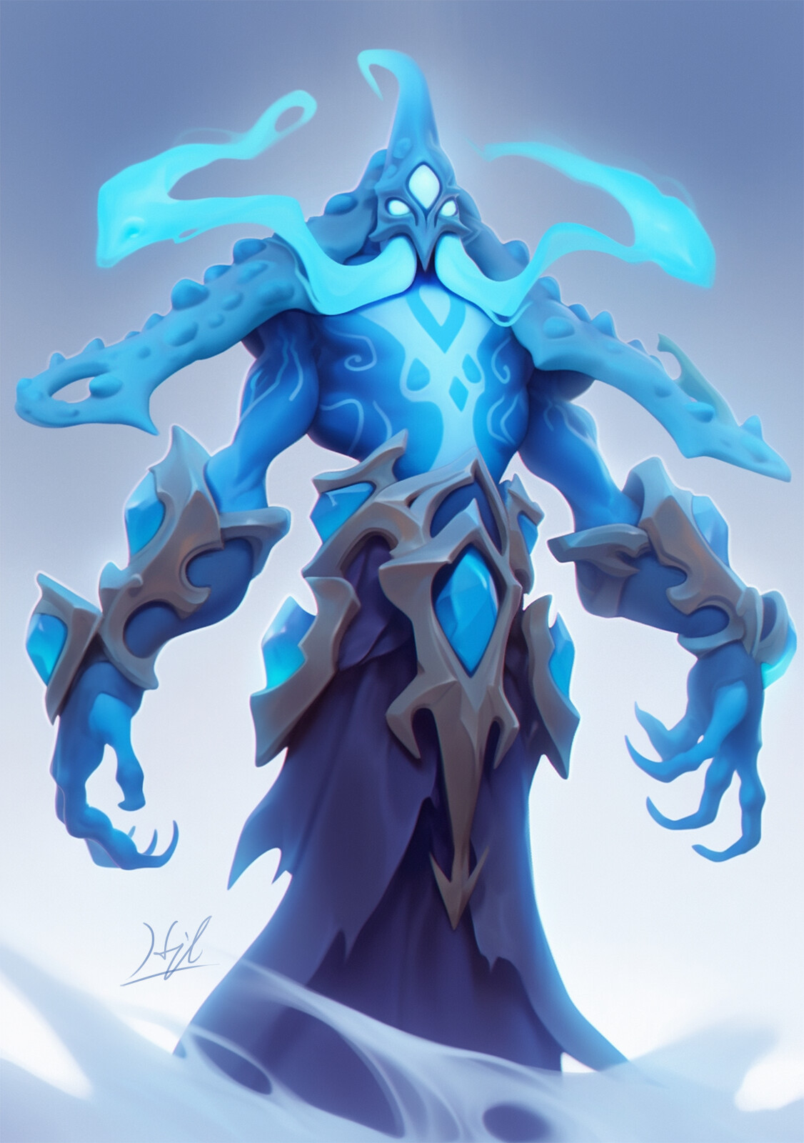 ArtStation - Frozen Lord