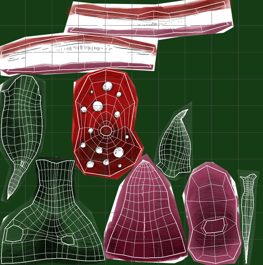 UV layout sample