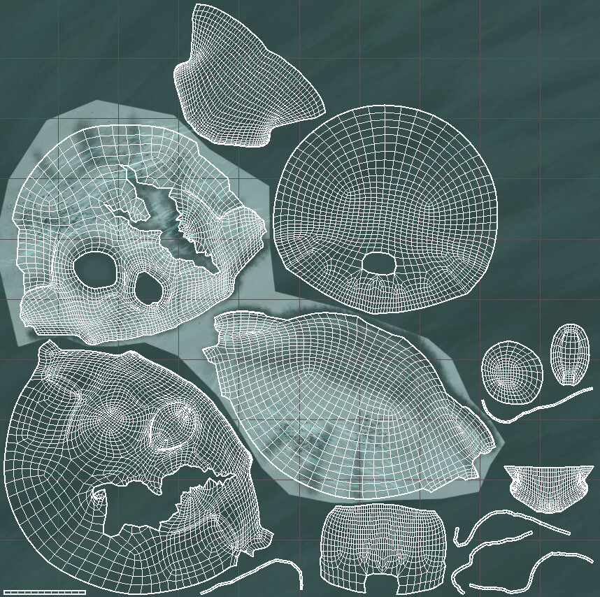UV layout sample