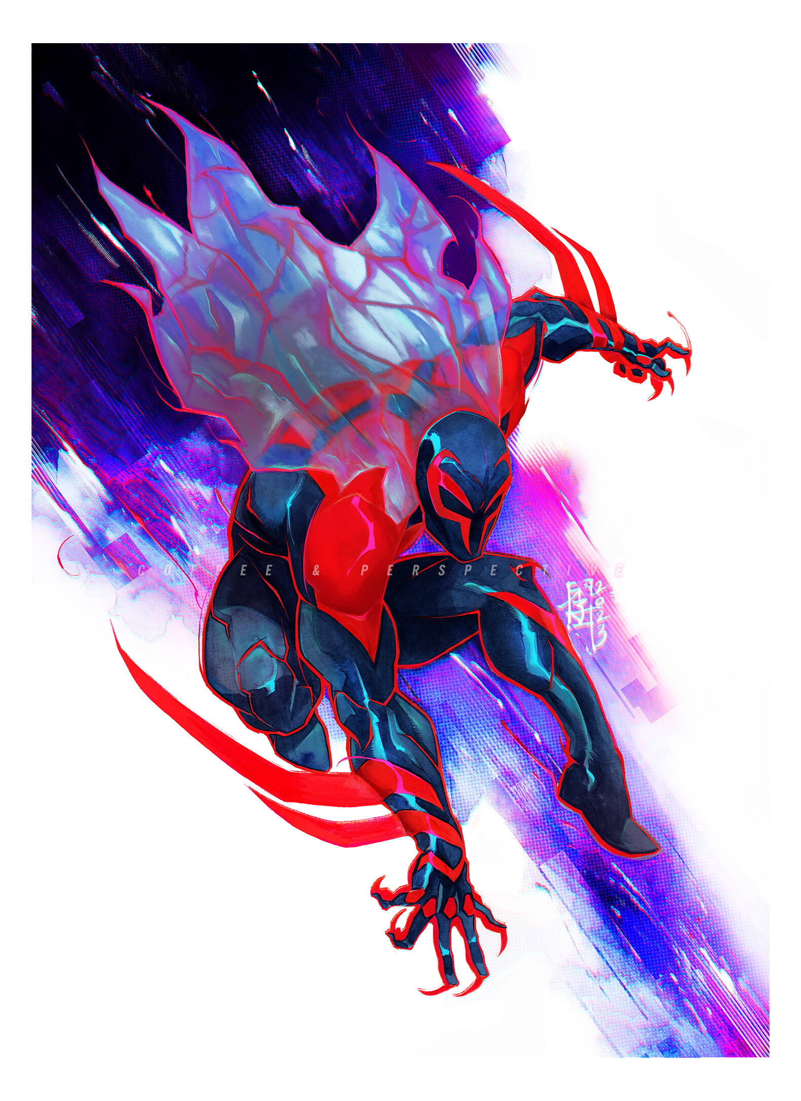 ArtStation - Spiderman 2099 - Fan art, Eduardo Yañez