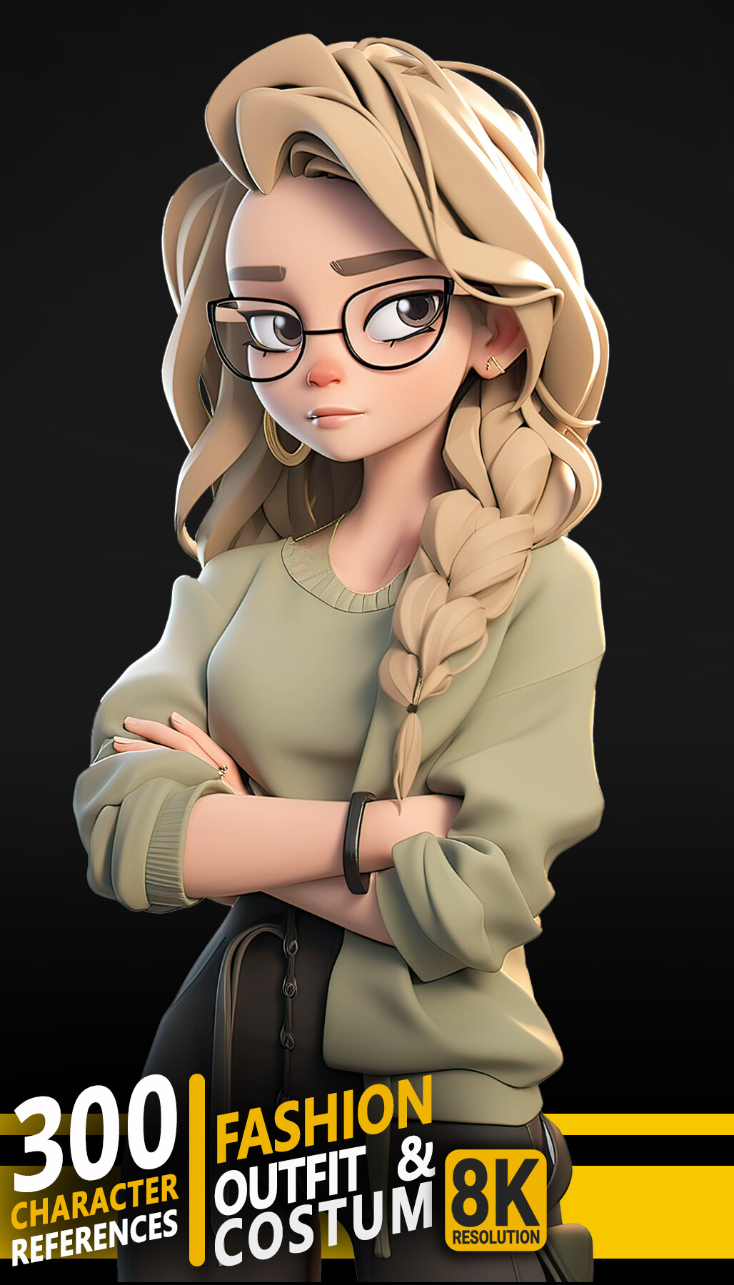 ArtStation - 300 Fashion Outfit & Costume - Character References | 8K ...