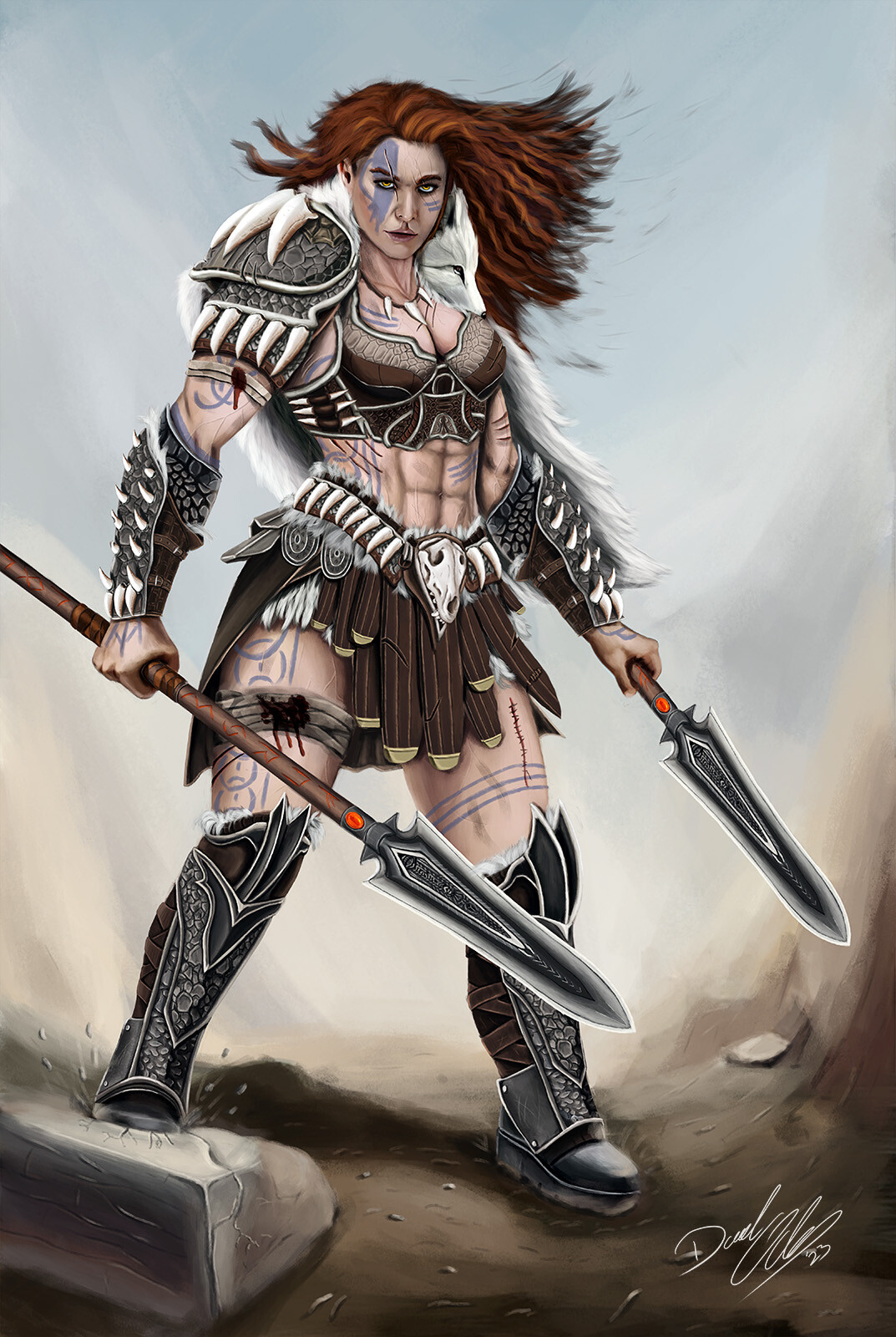 Barbarian Dimmer - Character Commission