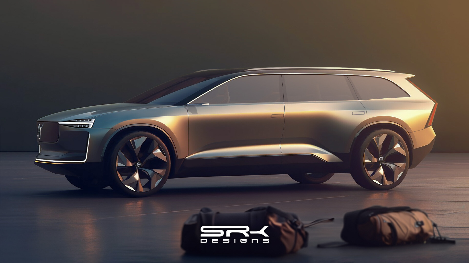 ArtStation Volvo V90 Cross Country Recharge Concept