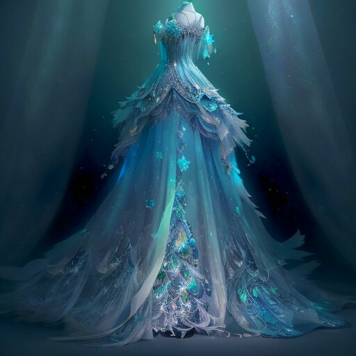 Peacock gown hotsell