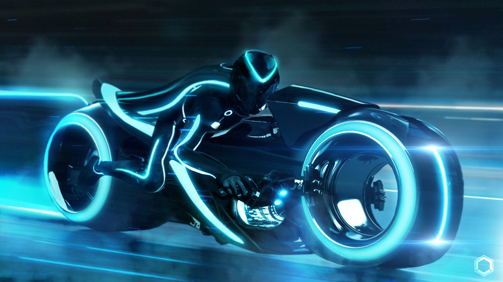 ArtStation TRON legacy Lumi Bike concept