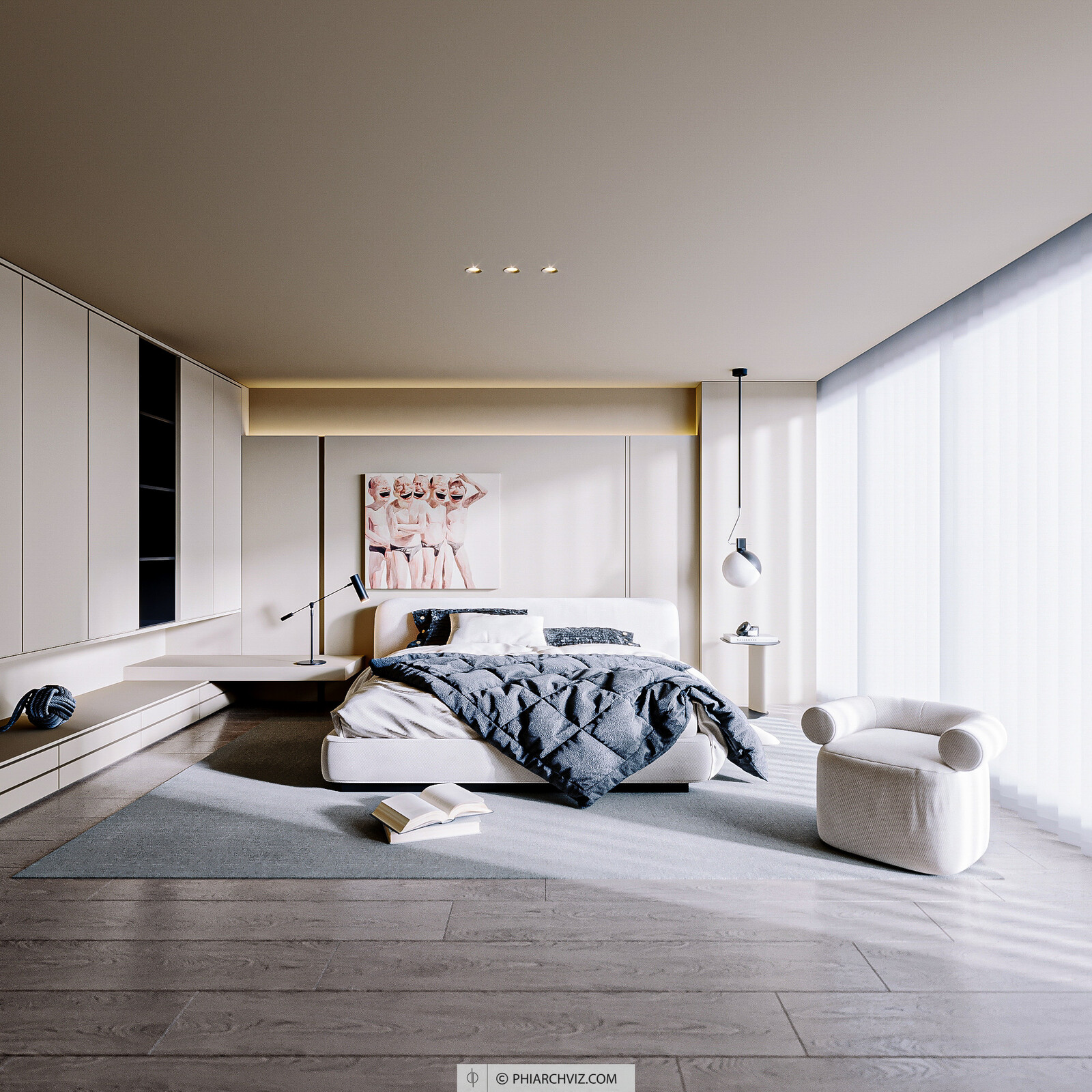 White Bedrom 