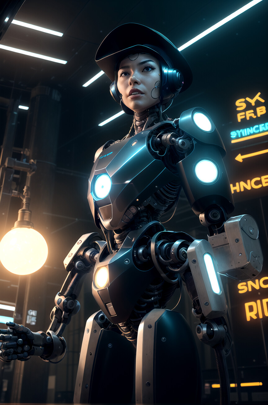 ArtStation Robot Girls